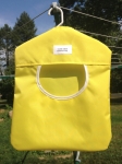 Yellow Peg Bag