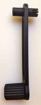 Retracting Clothesline Locking Lever