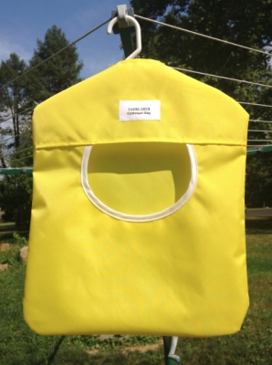 Yellow Peg Bag