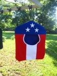 American Flag Peg Bag